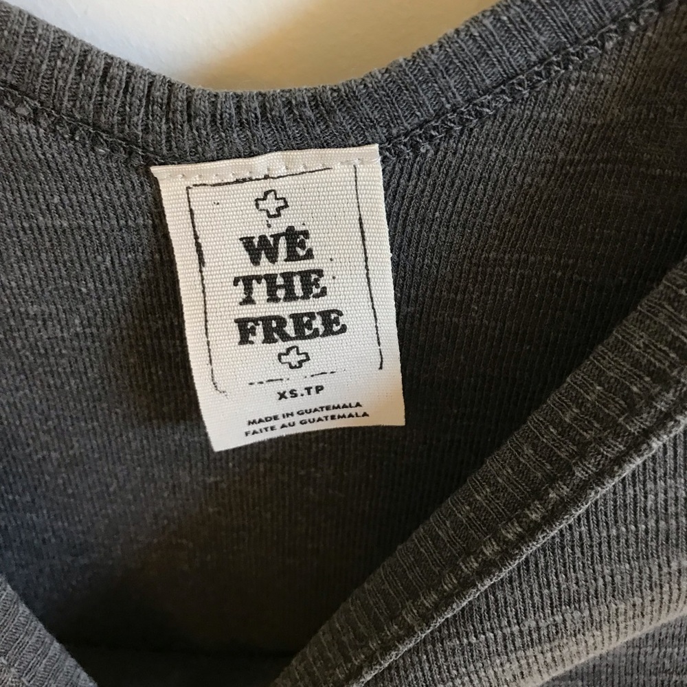 Free People short sleeve top - Picture 5 of 7